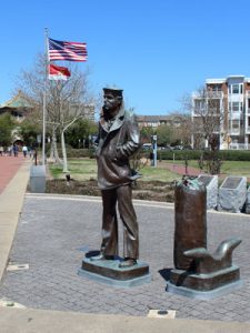 lone sailor Norfolk VA