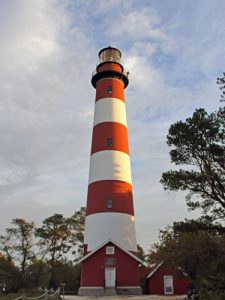 Assateague Lighthouse, also known as Assateague Light, is a historic landmark and navigational beacon along the Atlantic Coast of Virginia.