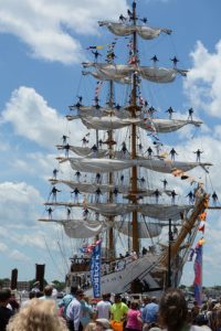 tall ships in Hampton Roads Virginia